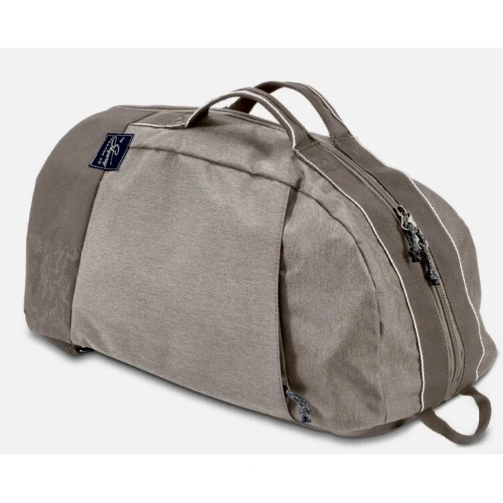 The Skyway Luggage Co. Rainier Compact Duffel Backpack Beige NWT